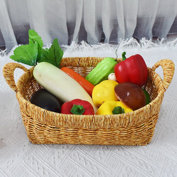 Handwoven Natural Storage Basket Kalsten