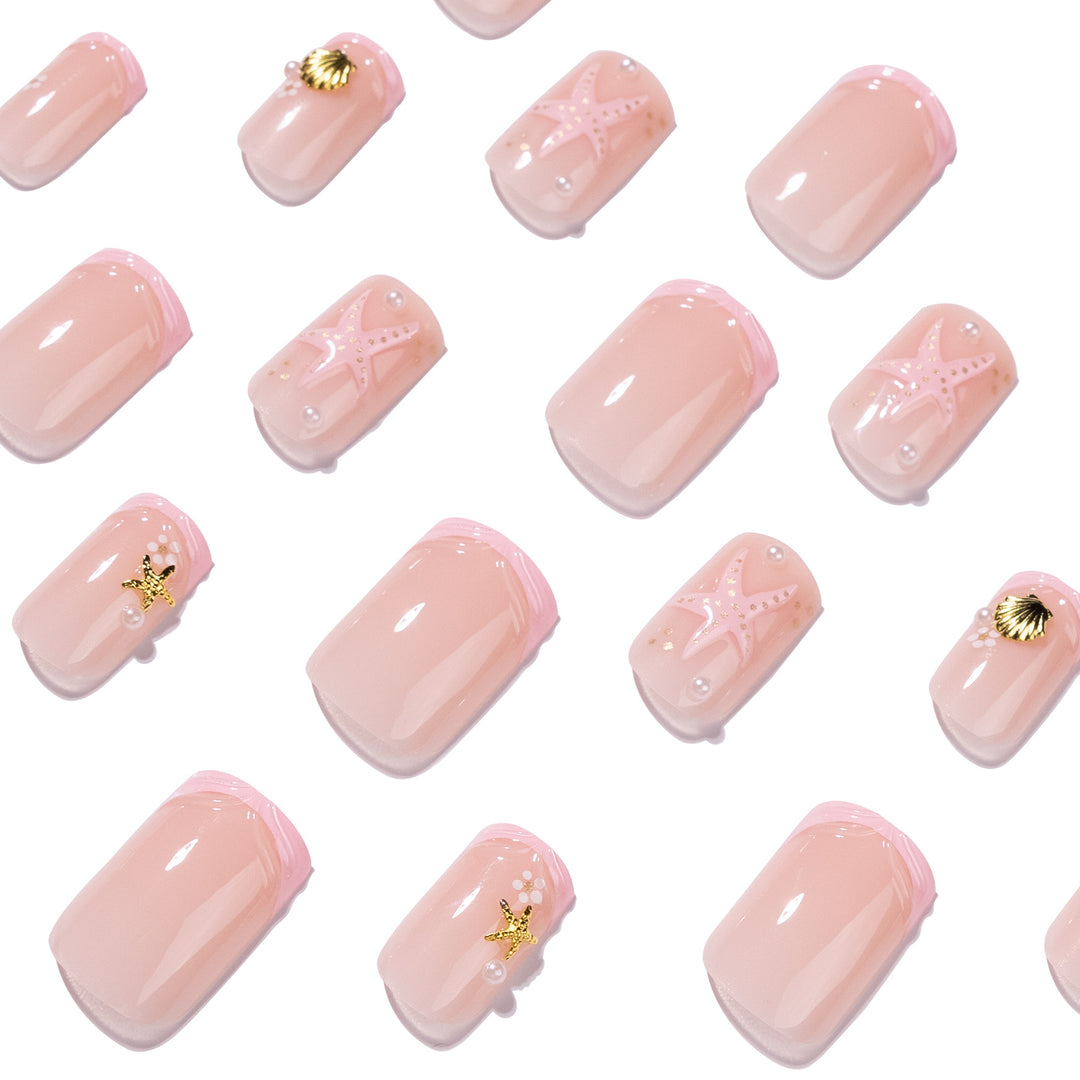 Artistic Nail Art with Maritime Design Kalsten