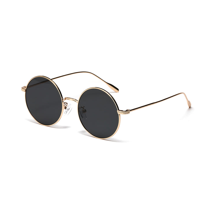 Women round fashionable sunglasses with glamorous frame Kalsten