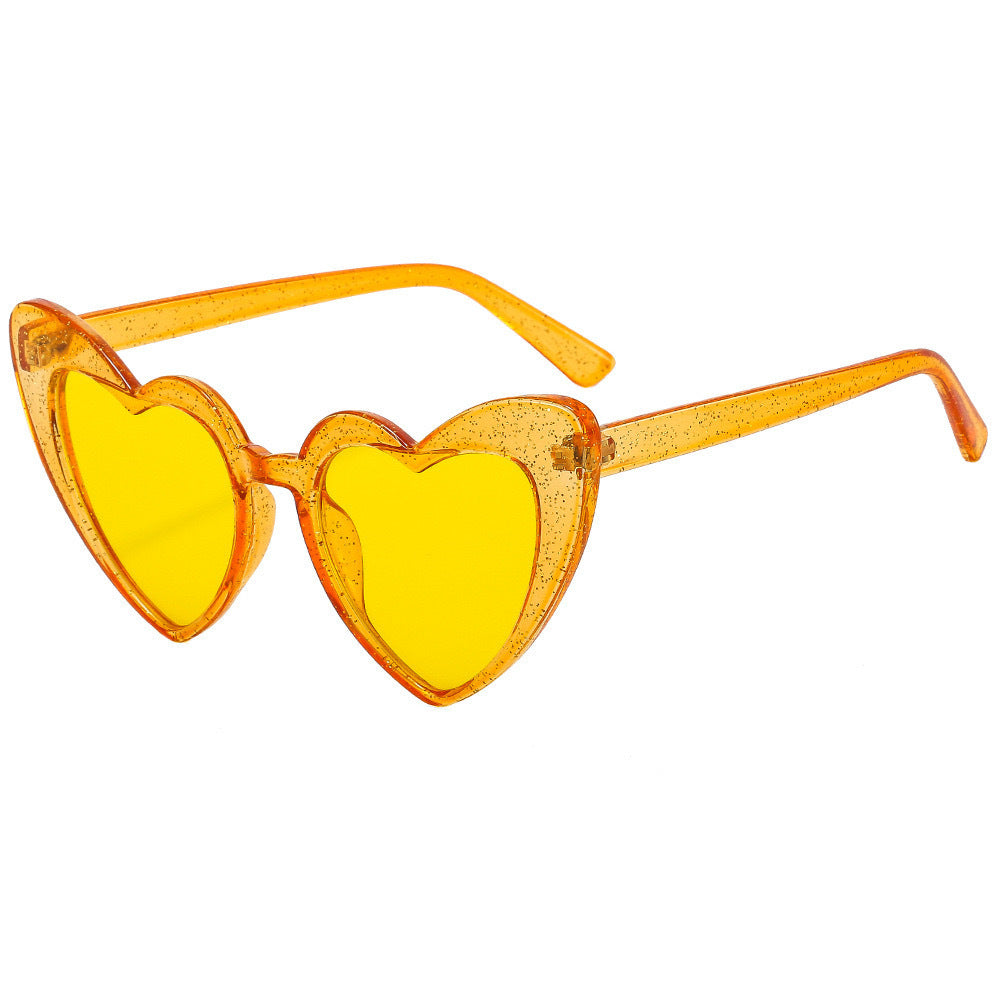 Heart-Shaped Retro Sunglasses Kalsten