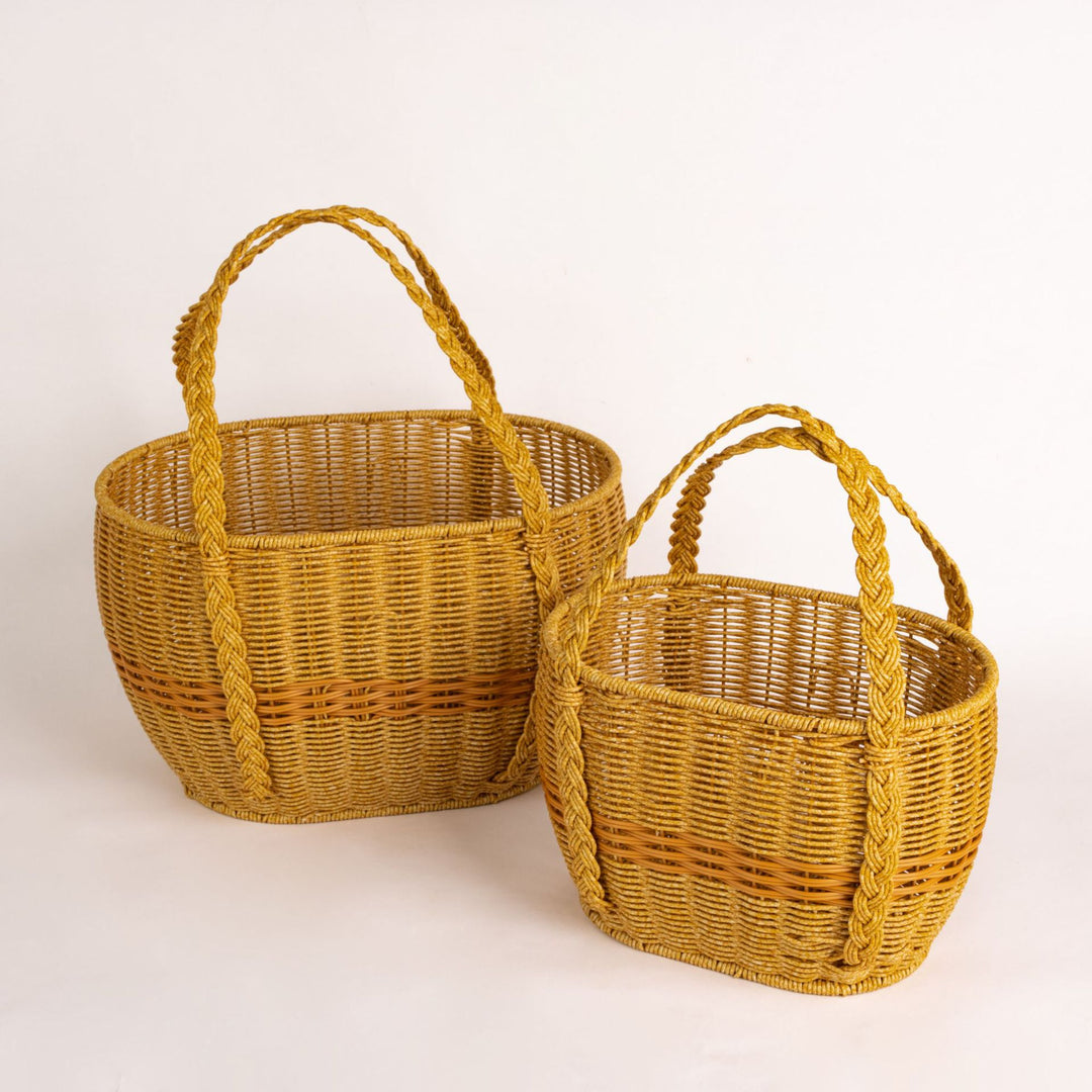Artisan Woven Storage Basket Kalsten
