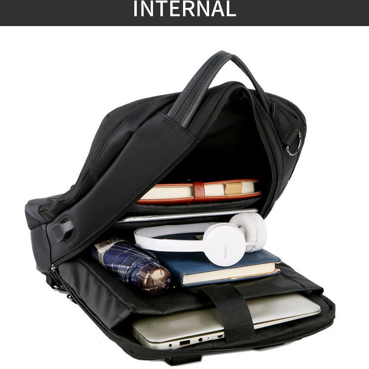 Tech-Integrated Charging Backpack Kalsten