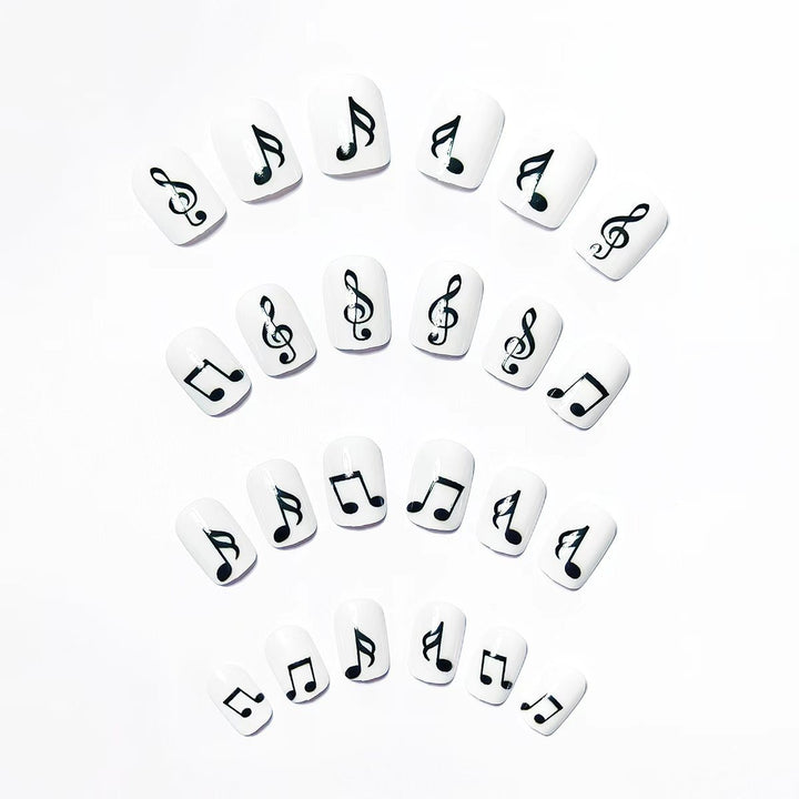 Musical Note Nail Art Kalsten