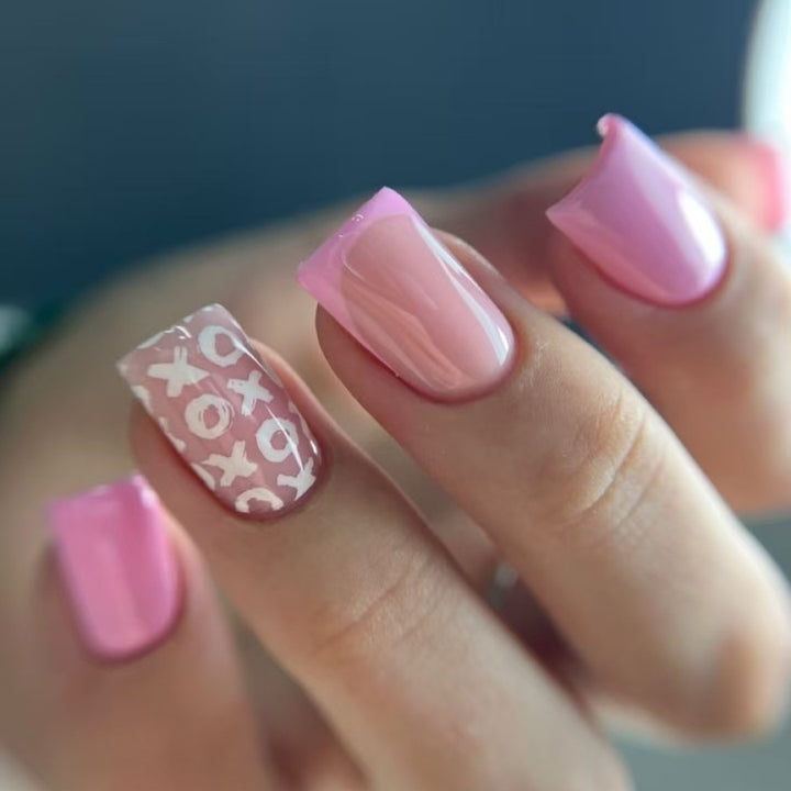 Premium Artificial Nail Set with Design Kalsten