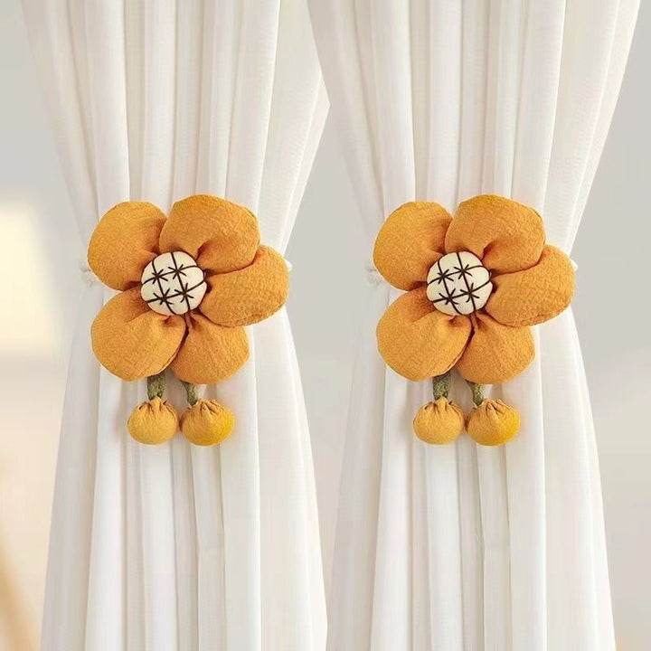 Decorative curtain flower clips Kalsten