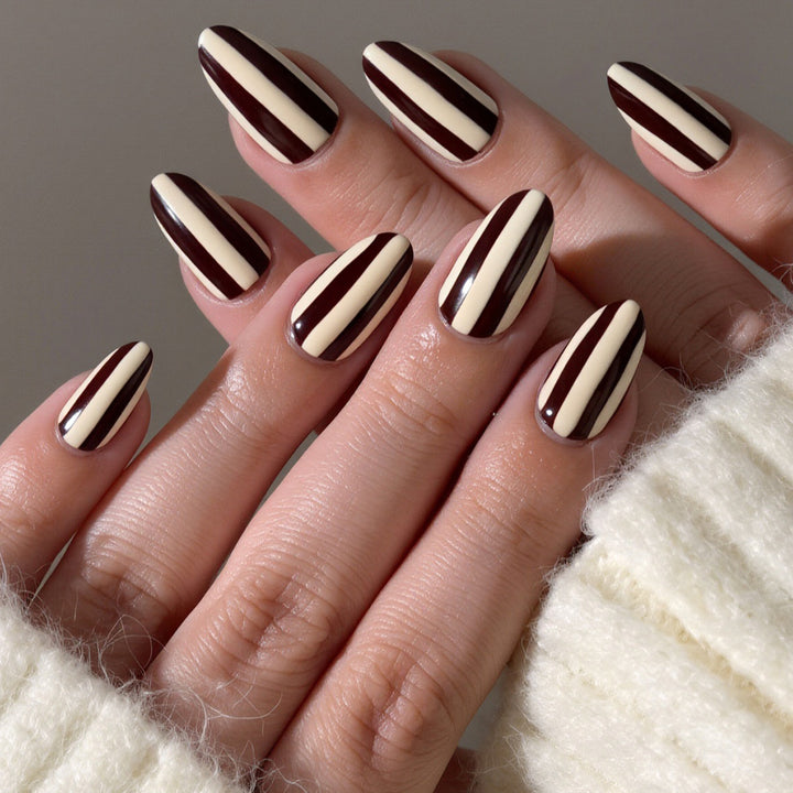 Striped Nail Art Wrap Set Kalsten