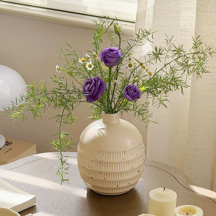 Decorative Textured Ceramic Vase