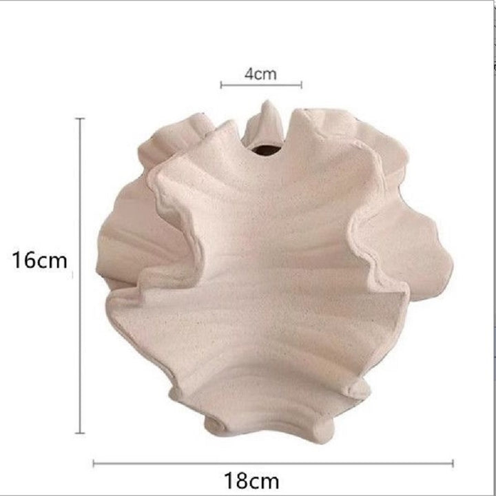 Decorative Shell-Inspired Centerpiece