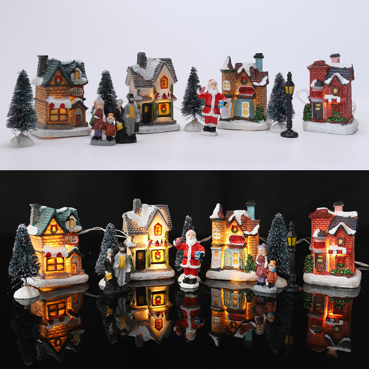Christmas Village Decoration Set Kalsten