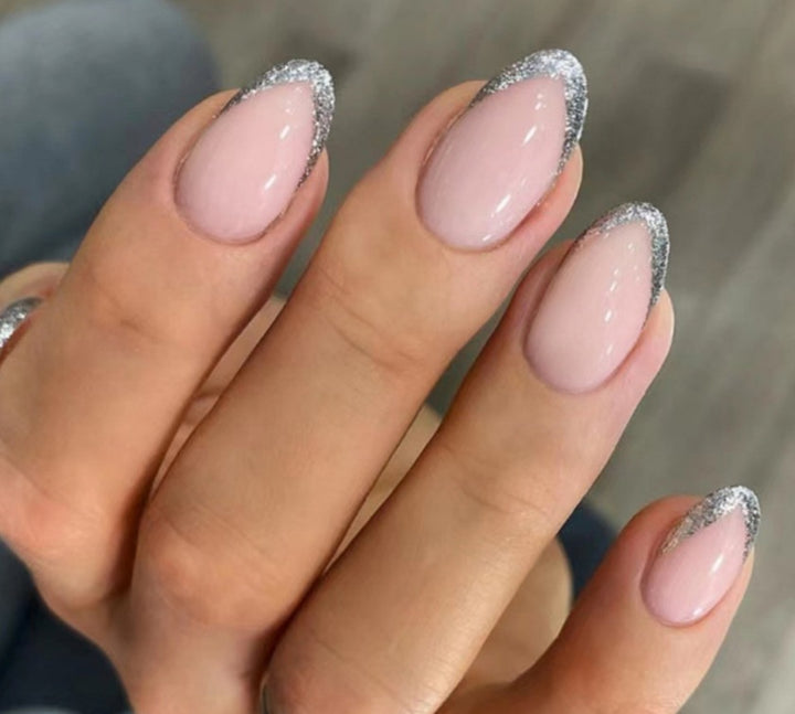 Elegant French Tip Acrylic Nail Enhancements Kalsten 1789915301