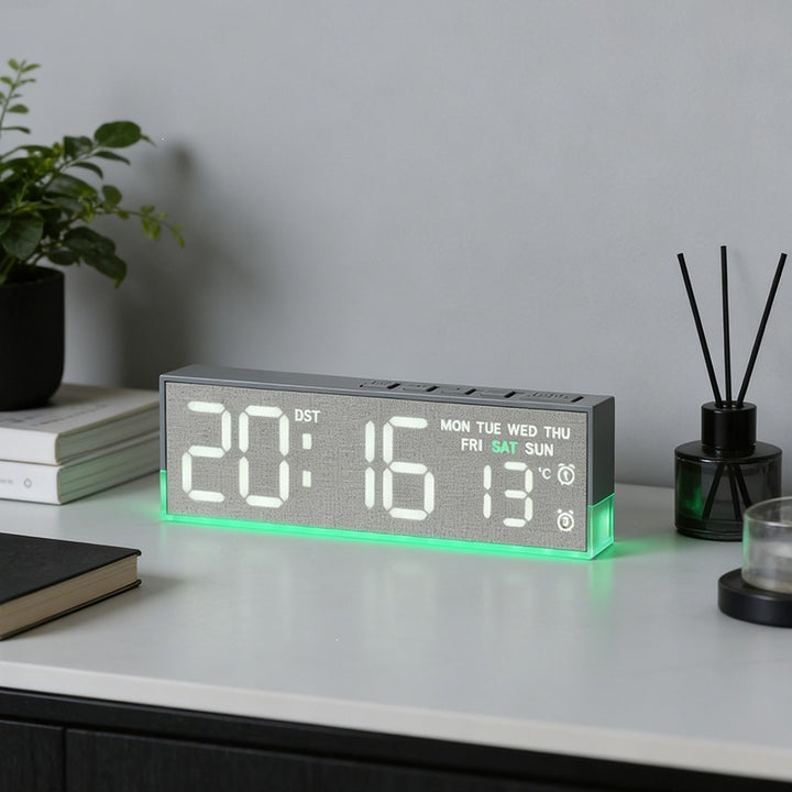 Digital alarm clock with intelligent hygrometer function Kalsten