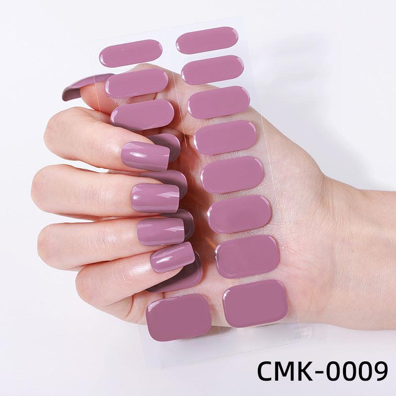 Glossy Gel Nail Wraps
