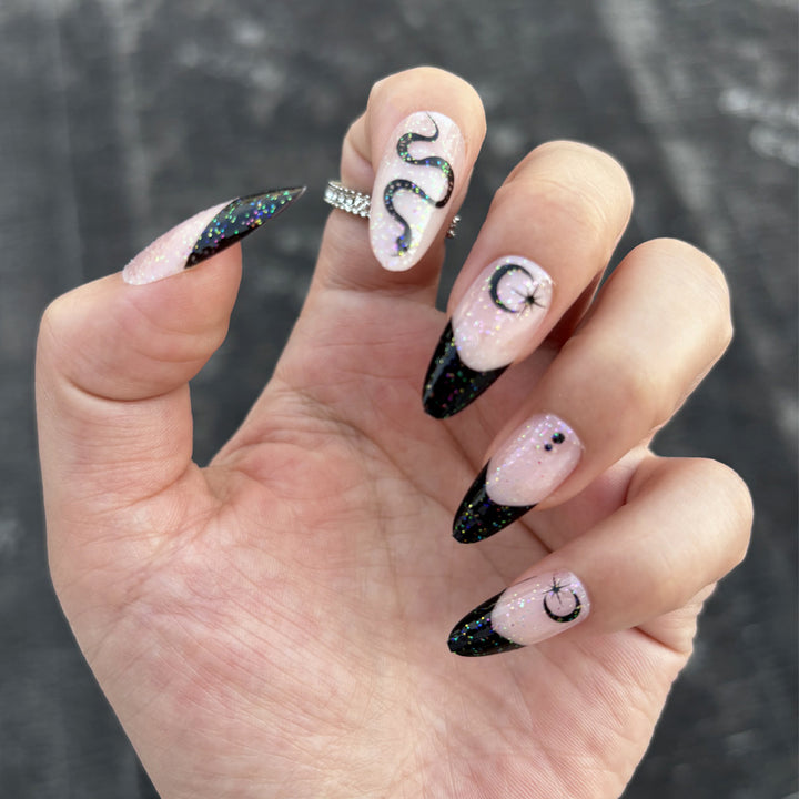 Artistic Gel Press-On Nail Set Kalsten