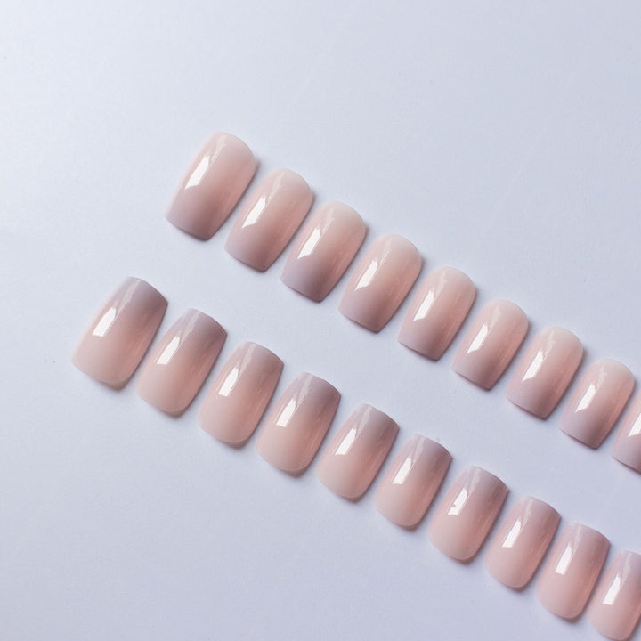 Elegant Ombre Gel Nail Art