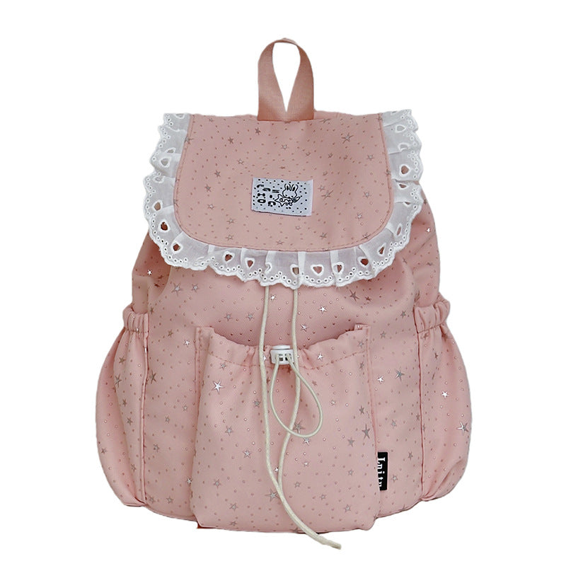 Charming Star-Patterned Backpack Kalsten