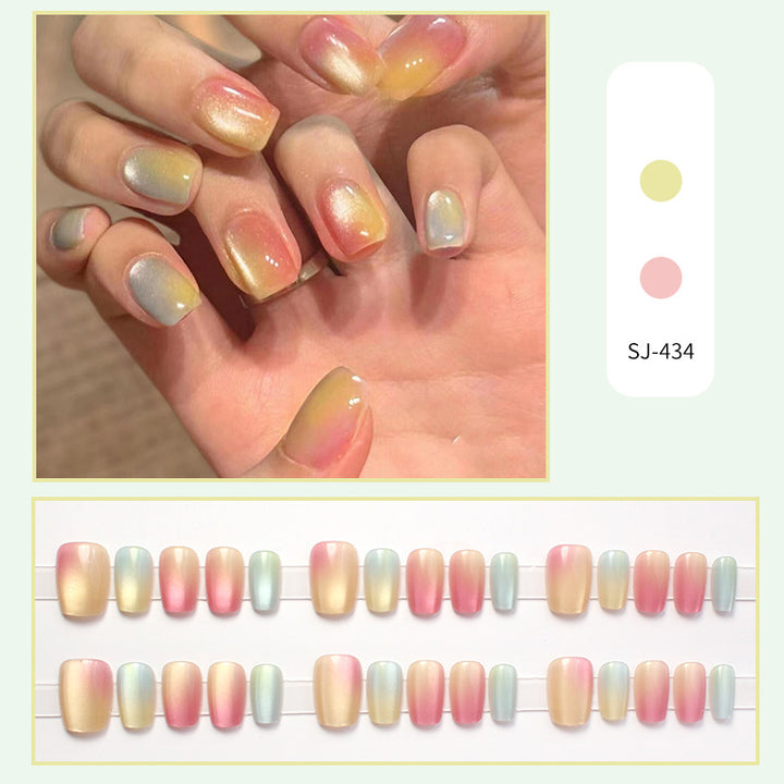 Ombre Effect Press-On Nail Set Kalsten