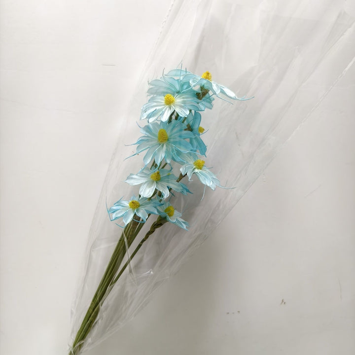 Vibrant Artificial Floral Bouquet with Stylish Packaging