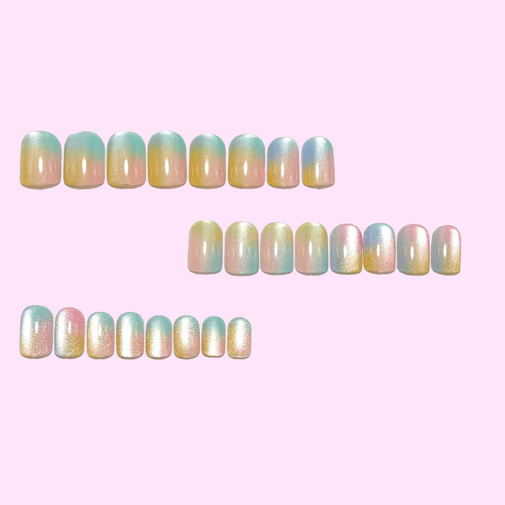 Ombre Artificial Nails Kalsten