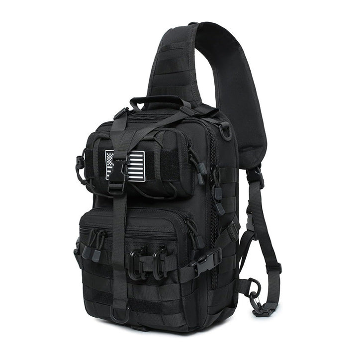 Tactical Sling Backpack with Multiple Compartments and Adjustable Carry Strap Kalsten