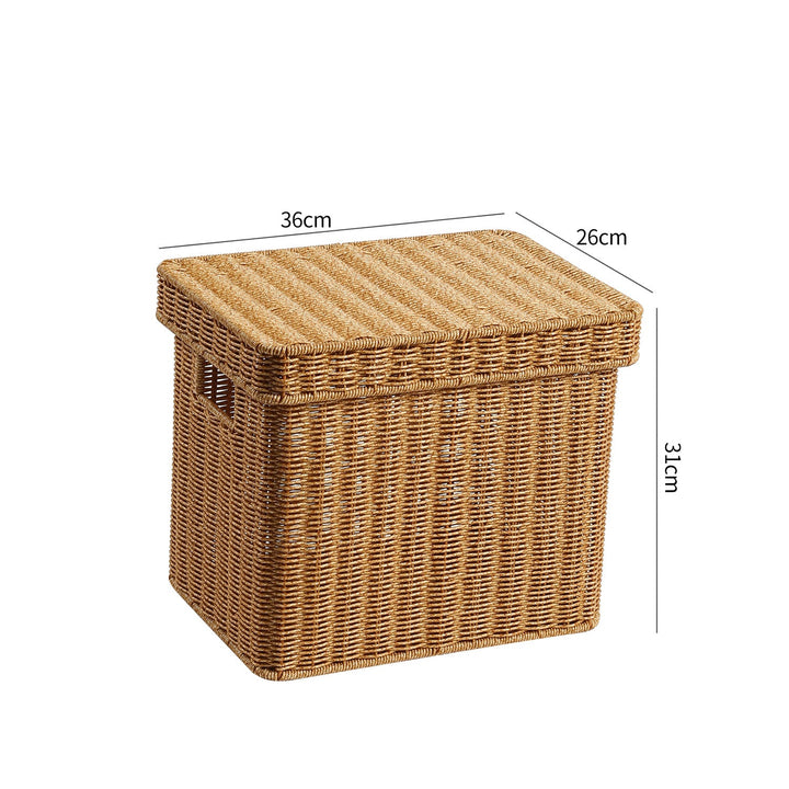 Handwoven Decorative Storage Chest Kalsten