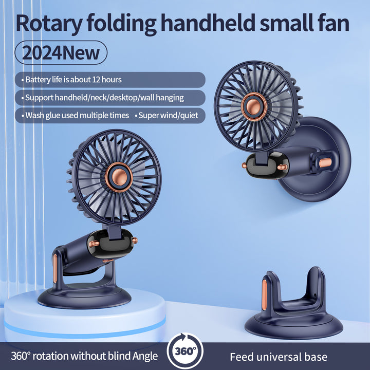 Unisex Versatile 360-Degree Rotating Wall-Mounted Fan Kalsten