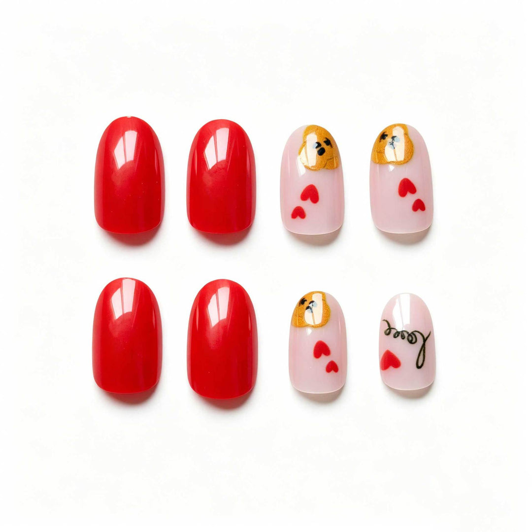Romantic Artistic Nail Design