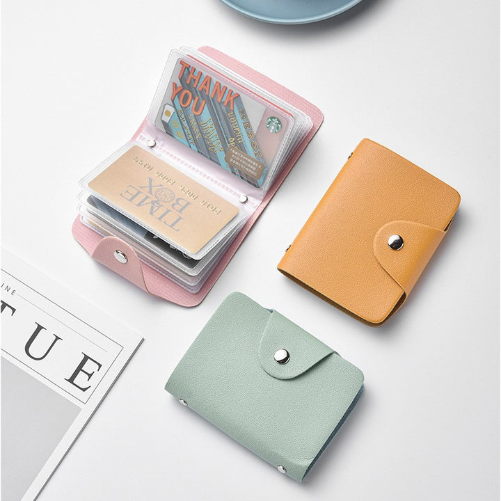Compact Leather Cardholder Wallet Kalsten