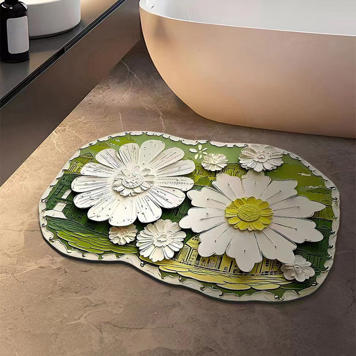 Floral Pattern Mat