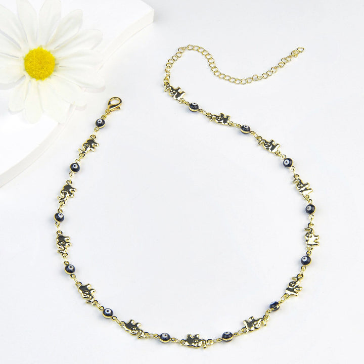 Colorful Elephant Charm Eyewear Chain Kalsten