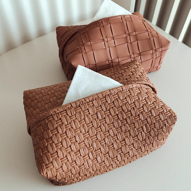 Woven Tissue Box Cover Kalsten
