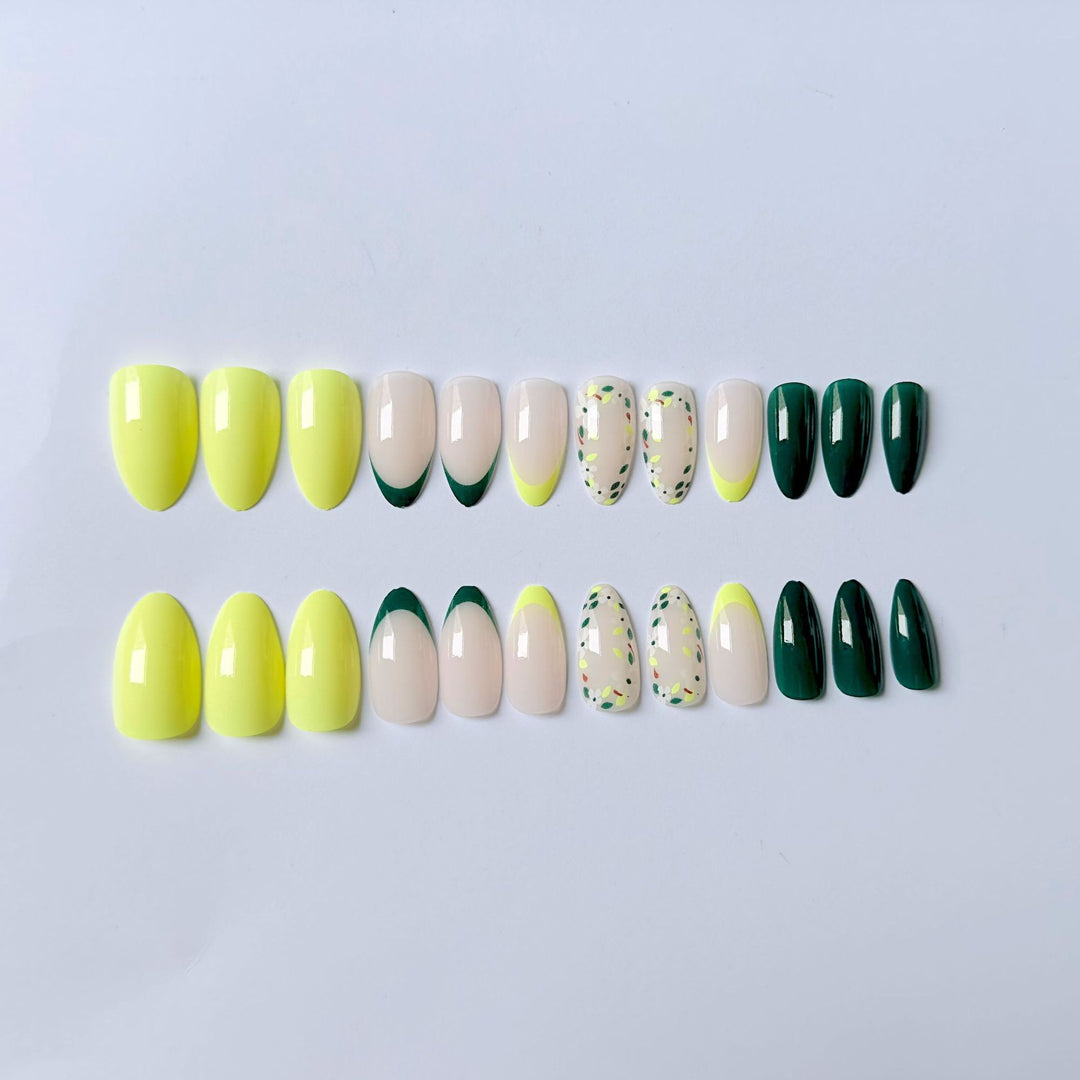 Artistic Floral Accent Nail Art Kit