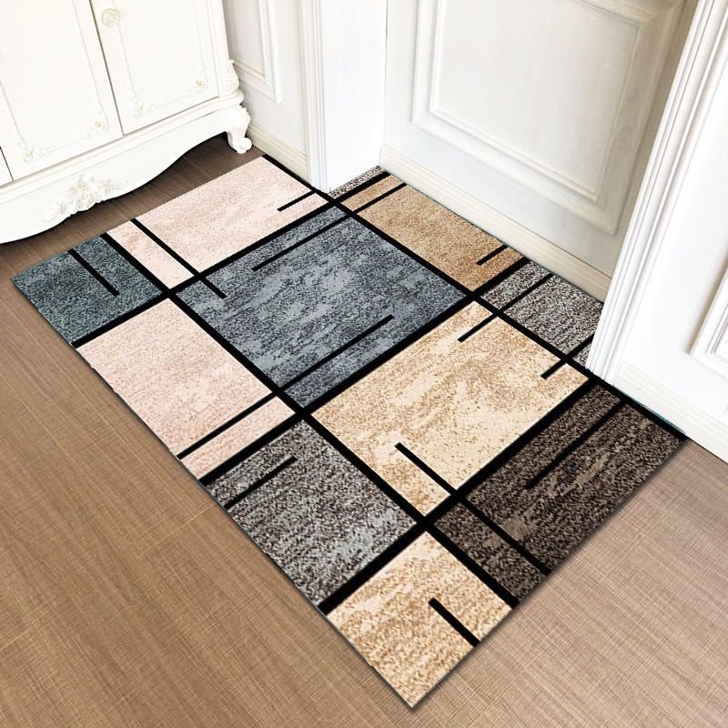 Geometric Patterned Indoor Mat