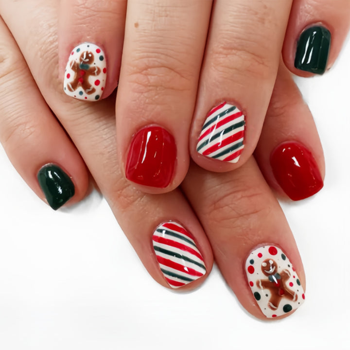 Holiday-Themed Gel Nail Art Tips Kalsten