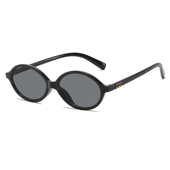 Vintage Oval Frame Sunglasses Kalsten