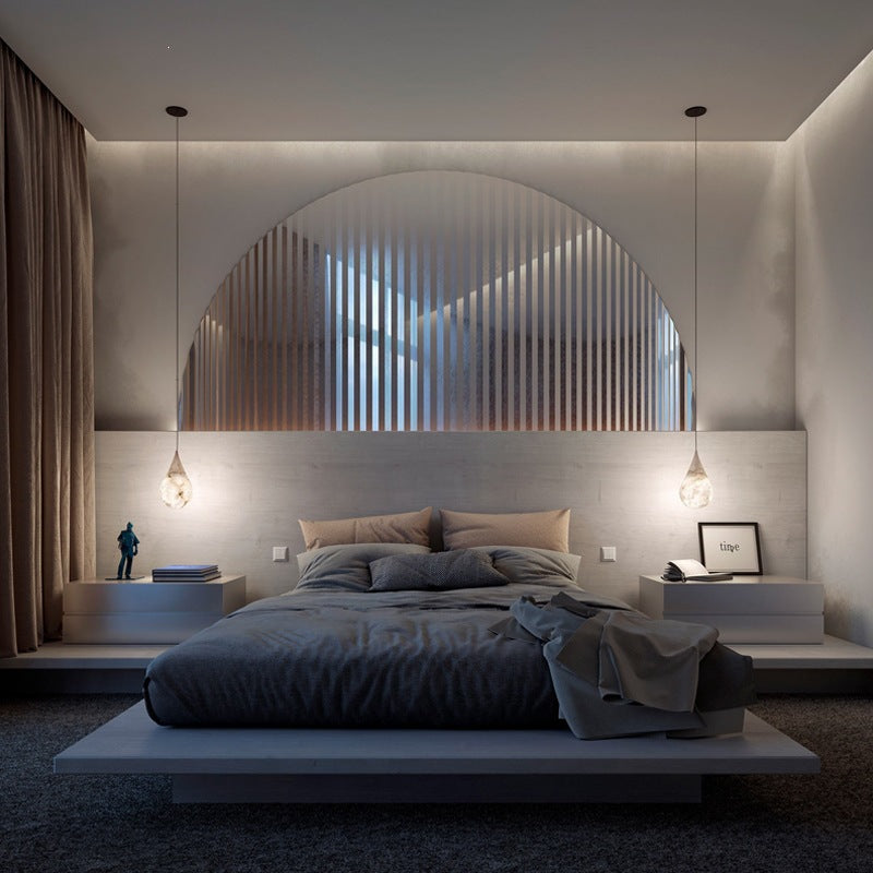Elegant Marble Drop Pendant Light