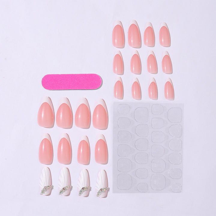 Artificial nail set with luxurious 3D embellishments Kalsten