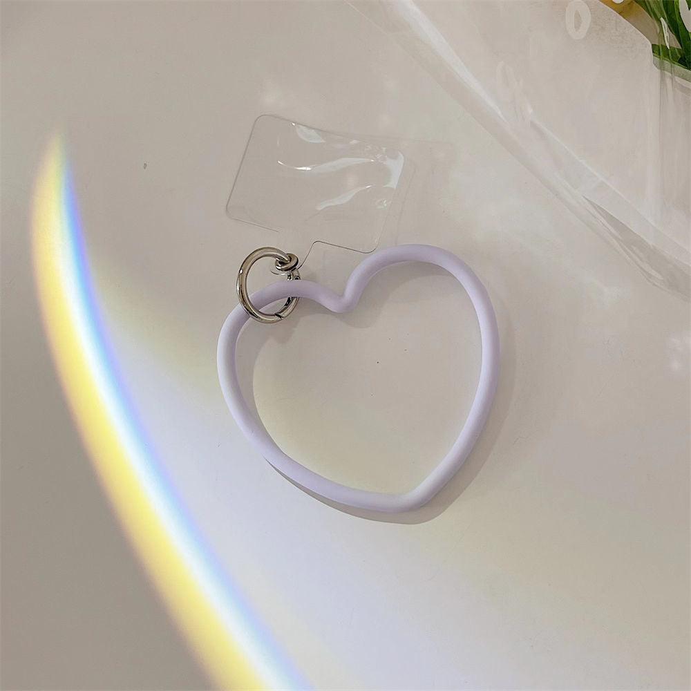 Heart-Shaped Silicone Keyring Kalsten