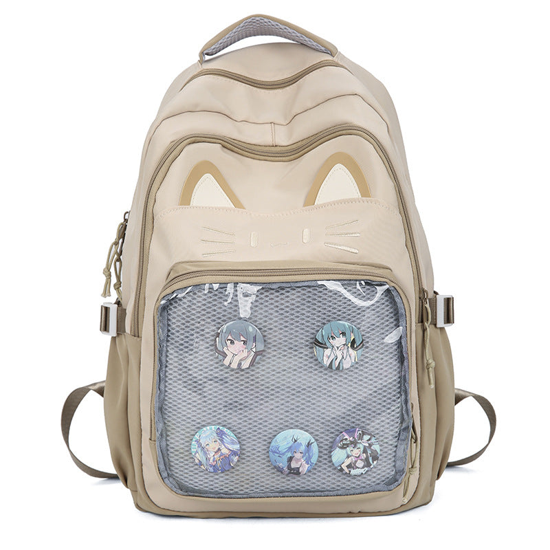 Cat-Ear Design Backpack Kalsten