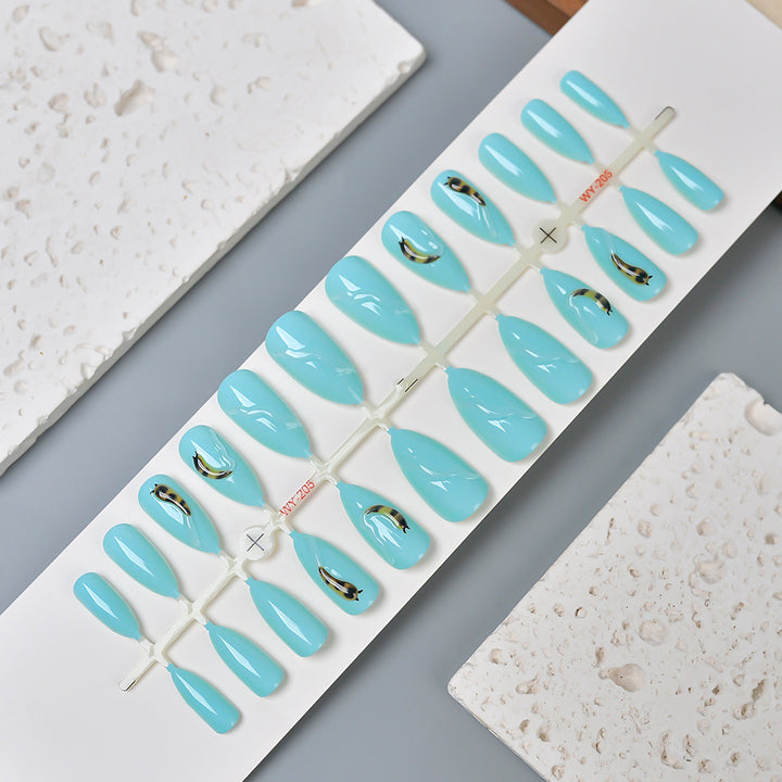 Stylish Decorative Press-On Nail Set Kalsten