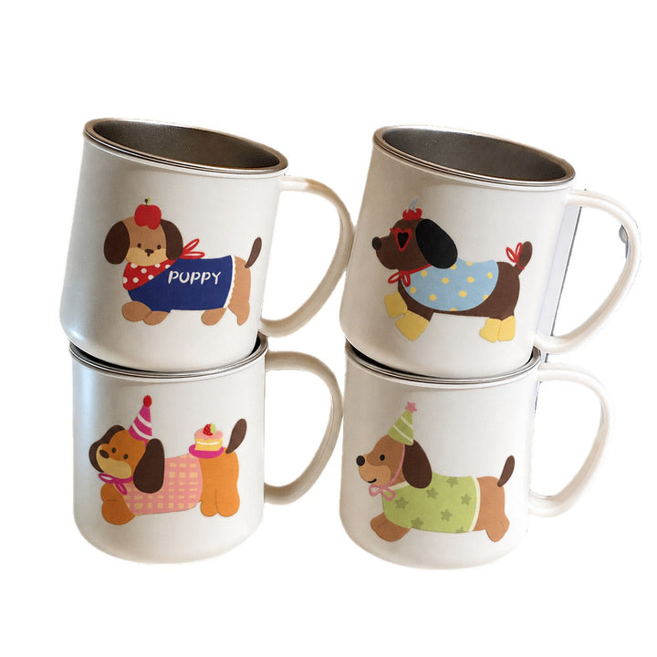 Ceramic mug with charming dog motif Kalsten