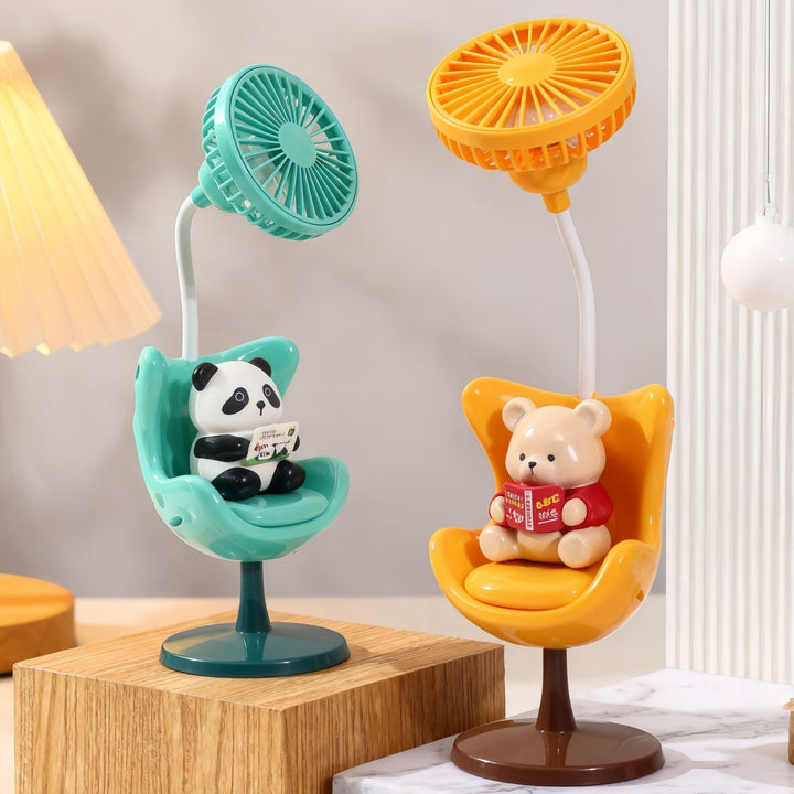 Creative USB Desktop Fan with Animal Design Kalsten