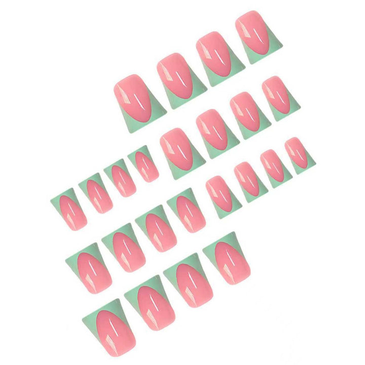 Geometric Nail Art Extensions Kalsten