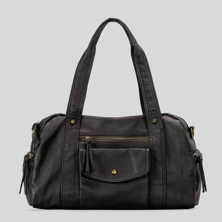 Spacious Multi-Pocket Handbag