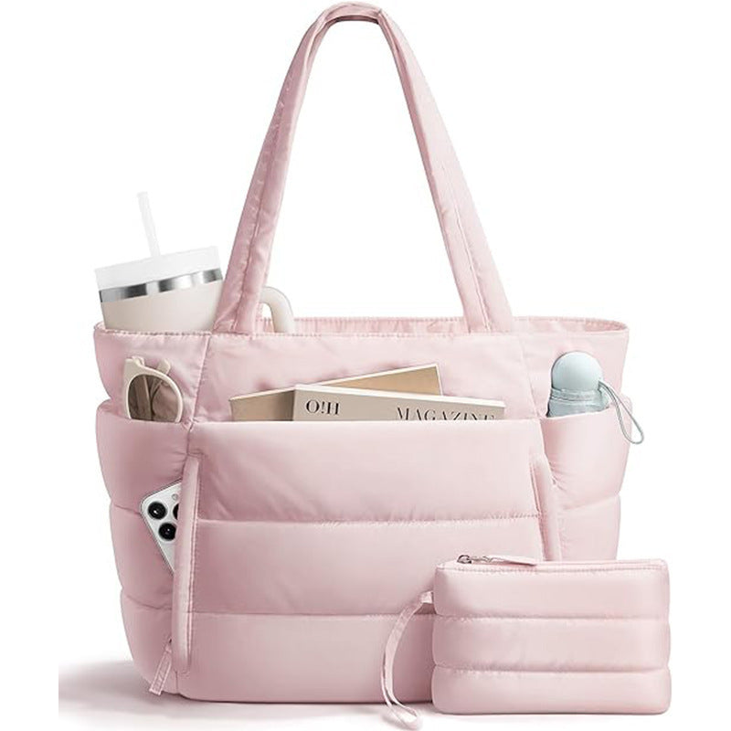 Fashionable everyday tote bag with multiple storage Kalsten