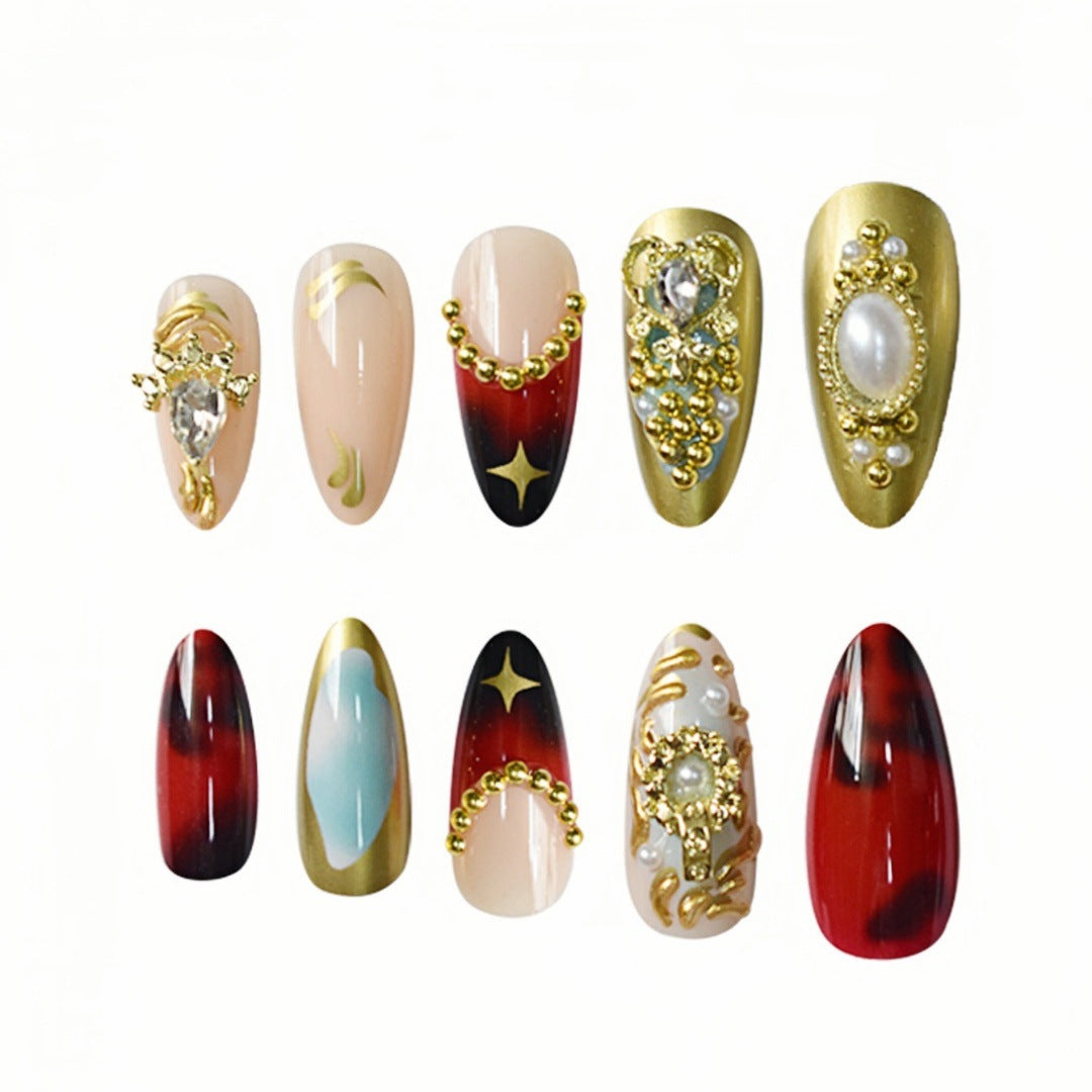 Artistic Resin Nail Art Extensions Kalsten