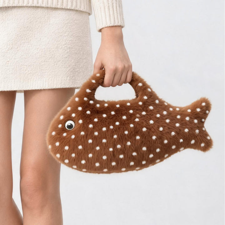 Playful Fish-Shaped Handbag