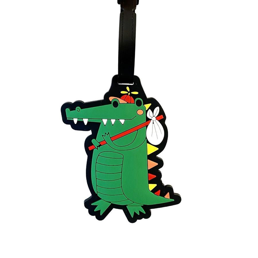 Fun Crocodile Luggage Tag Kalsten