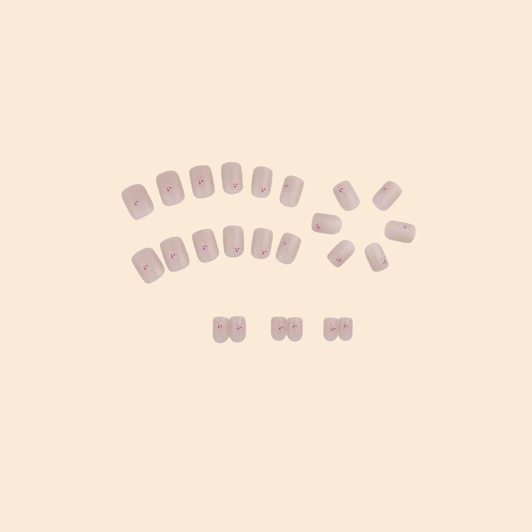 Floral Design Press-On Nail Extensions Kalsten