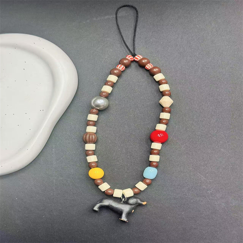 Beaded Animal Charm Necklace Kalsten
