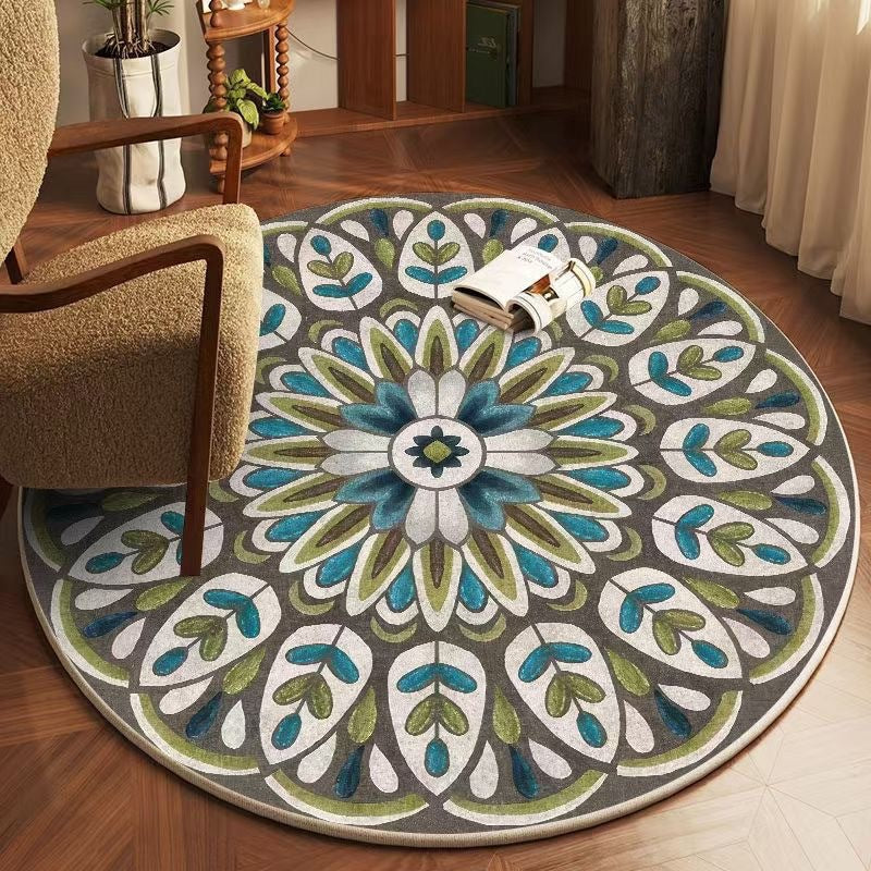 Decorative Circular Area Rug